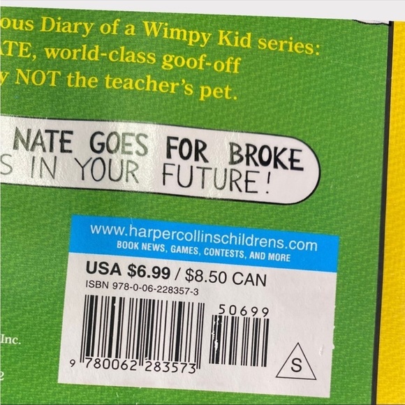 COPY - 3/$15 Big Nate | Revenge Of The Cream Puffs (SC) - Picture 4 of 4